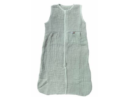 24942 spaci pytel bebe jou fabulous pure cotton green 70 cm bavlneny muselin zeleny