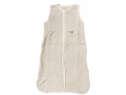 24960 spaci pytel bebe jou fabulous pure cotton sand 70 cm kremovy z bavlneneho muselinu