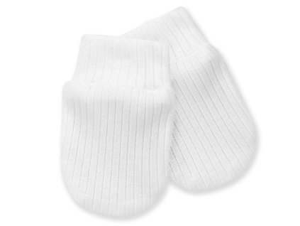 PINOKIO Rukavičky vrúbkované Lovely Day uni biela veľ. 56