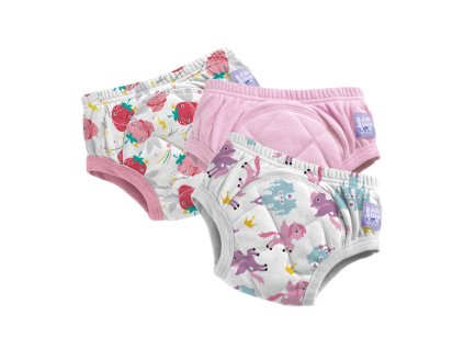 Bambino Mio učiace plienky 3-4 roky 3 balenie, combo pink