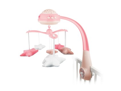 canpol babies hudobny kolotoc s projektorom ruzovy