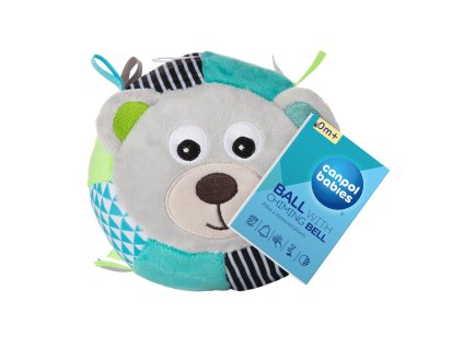 canpol babies makka lopta so zvoncekom medvediky