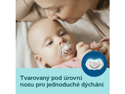 canpol babies set symetrickych silikonovych dudliku light touch 6 18m sleepy koala ruzovy