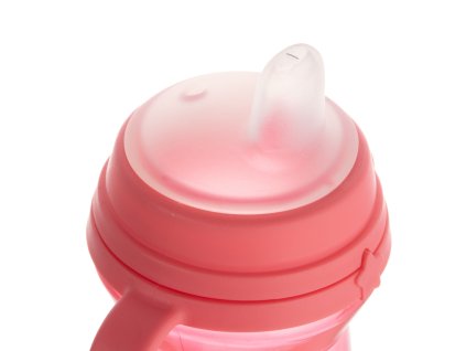 canpol babies hrnecek se silikonovym pitkem firstcup 150ml ruzovy