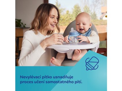 canpol babies hrnecek se silikonovym pitkem firstcup 250ml ruzovy
