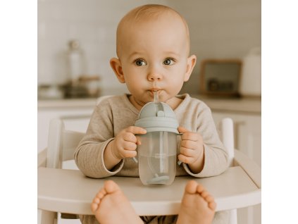 canpol babies hrncek nevylievaci so slamkou a zavazim 270ml kremovy