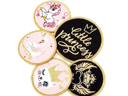 PETITE&MARS Nášivky Fantasy Little Princess