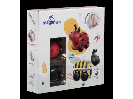 MGM 402002 magneticke zvieratka magimals wheely lienka vcela 1