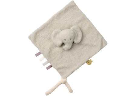 NATTOU Maznáčik plyšový  Teddy sloník 28 x 28 cm, 0m+