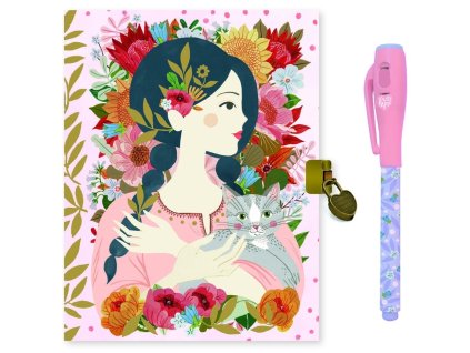 tajny zapisnik s magickym perom so zamkom djeco DD03612 01