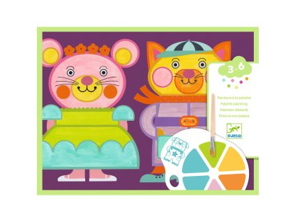 dj09133 paletove malovanie baculate lica