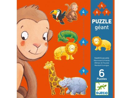 puzzle safari zvieratka djeco DJ07114 01