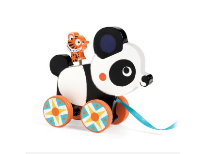 dj06249 hracka na tahanie panda billie