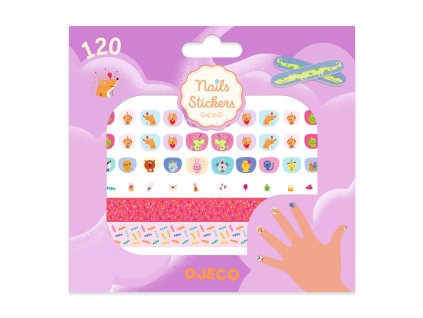 dj09243 nalepky na nechty happy birthday