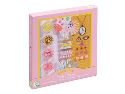 dj09801 koralky a kvetinky sada na vyrobu sperkov 2