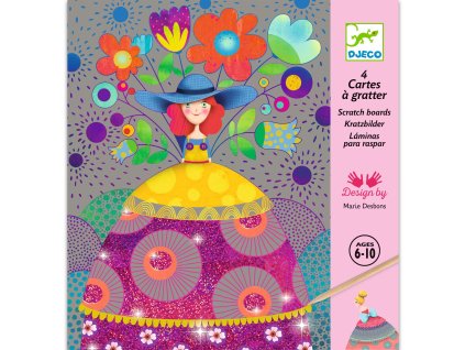 dj09725 vyskrabovacie obrazky krasky na plese