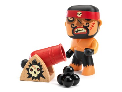 dj06834 arty toys figurka pirat rick s delom