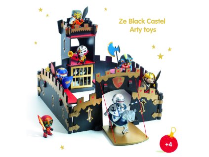 dj06749 arty toys cierny hrad pre rytierov