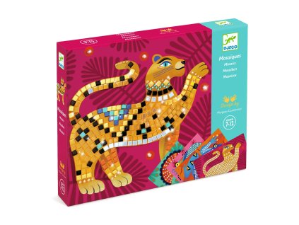 dj09422 penova mozaika z hlbky dzungle tvorba podla cisel 14