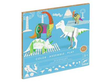 dj08004 kartonova 3d kreativna sada dinosaury 5