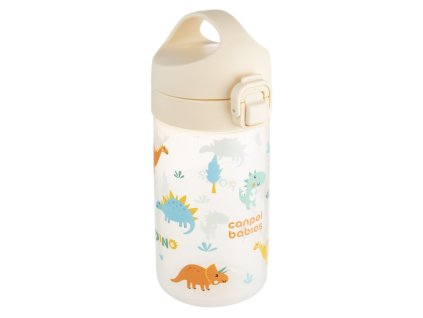 canpol babies flasa pre deti junior 400ml kremovy