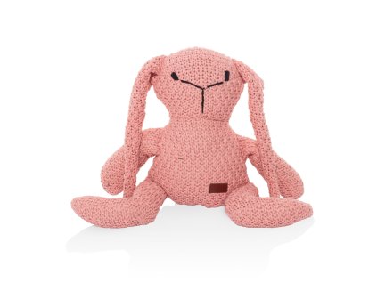 Pletená hračka Zajíc, Pink