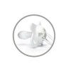 Suavinex set flaša s dudlom šedá 150 ml