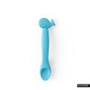 SUAVINEX | Silikónová lyžička  RYBIČKA - MODRÁ