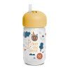SUAVINEX | Fľaštička so slamkou FOREST - modrá