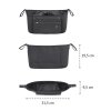 PETITE&MARS Organizér na kočík Pocket Zip black