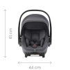 124937 3 autosedacka set baby safe core baby safe core base midnight grey