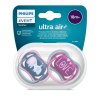 Philips AVENT Cumlík Ultra air 18m+ dievča (slon) 2ks