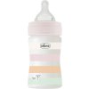 CHICCO Fľaša dojčenská Well-being silikón 150 ml dievča
