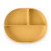 PETITE&MARS Tanierik silikónový deliaci oválny Take&Match Intense Ochre 6m+