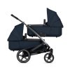 Joolz Geo3 twin komplet | Navy blue | madlo Dark brown