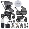 EASYWALKER Kočík kombinovaný Jimmey Iris Grey XXL AIR + RWS