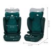 KINDERKRAFT Autosedačka i-Spark i-Size 100-150 cm Green