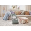 Babybjorn lehátko Balance SOFT Woven/Jersey, Light Sage/grey světlá konstrukce