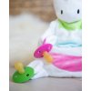 Usínáček a strážce dudlíku Sleepytot Unicorn - Bílý Jednorožec