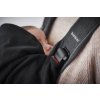 Přikrývka z jemného flísu na nosítka Babybjorn - black/černá