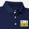Triko MAYORAL bílo-modré POLO - 24 měsíců (92)