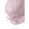 STERNTALER Klobúk letný na zaväzovanie kvetinky organická bavlna UV 30+ biela dievča- 49 cm 12-18 m