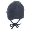 STERNTALER Čiapka so šiltom zaväzovacia s podšívkou blue melange chlapec veľ. 41 cm- 4-5 m