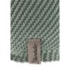 STERNTALER Čiapka pletená GOTS na zaväzovanie podšitá s uškami zelená uni veľ. 39 cm - 3-4 m