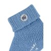 STERNTALER Ponožky pletené stredne modrá melanž chlapec veľ. 16- 4-6 m