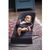 BABYBJORN Lehátko BabyBjörn Bouncer Bliss Sand Grey Woven + hračka očička Googly Eyes