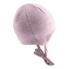 STERNTALER Čiapka na zaväzovanie podšitá fialová dievča veľ. 41 cm - 4-5 m