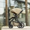 PETITE&MARS SET Kočík 4v1 ICON Mocha Beige LITE RWS + CYBEX Aton B2 i-Size