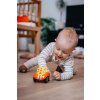 OBALL Hračka autíčko Rattle&Roll™, červené 3m+