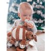 Usínáček a strážce dudlíku Sleepytot Bunny - pes-hnědý